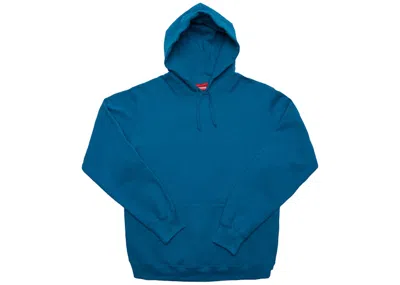 Pre-owned Supreme Men's  Illegal Business Hooded Sweatshirt In Dark Aqua