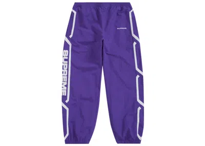 Pre-owned Supreme Men's  Inset Link Track Pant In Purple