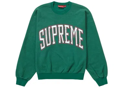 Pre-owned Supreme Men's  Inside Out Crewneck Sweatshirt In Light Pine