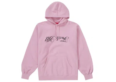 Pre-owned Supreme Men's  Jamie Reid Fuck All Hooded Sweatshirt In Pink