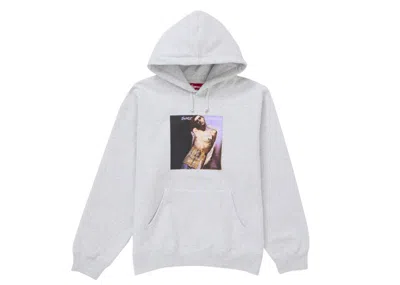 Pre-owned Supreme Men's  Jane's Addiction Hooded Sweatshirt In Ash Grey