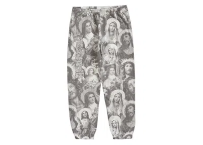 Pre-owned Supreme Men's  Jesus And Mary Sweatpant In Dark Grey