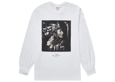 Pre-owned Supreme Men's  Joelpeter Witkin Harvest Long Sleeve Tee Shirt In White