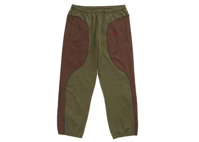 Pre-owned Supreme Men's  Jordan Tricot Track Pant In Olive