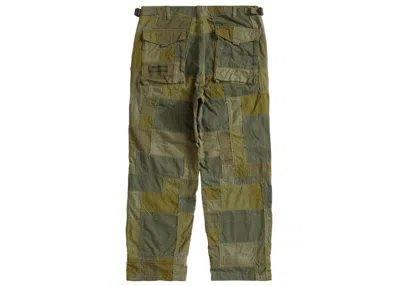 Pre-owned Supreme Men's  Junya Watanabe Cdg Man Patchwork Cargo Pant In Olive In Green