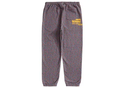 Pre-owned Supreme Men's  Junya Watanabe Cdg Man Sweatpant In Black Flowers