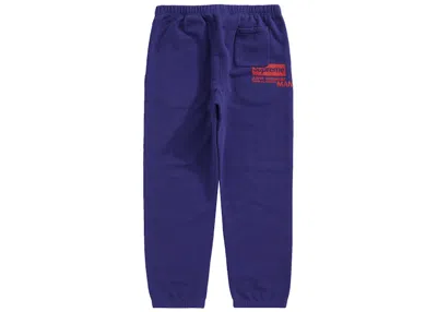 Pre-owned Supreme Men's  Junya Watanabe Cdg Man Sweatpant In Royal In Blue