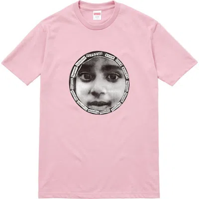 Pre-owned Supreme Men's  Know Your Rights Tee Shirt In Dusty Pink