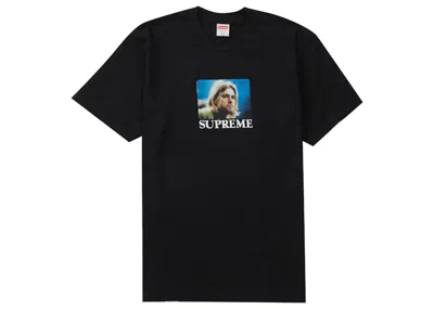 Pre-owned Supreme Men's  Kurt Cobain Tee Shirt In Black
