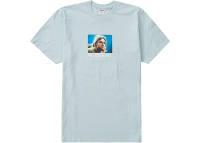 Pre-owned Supreme Men's  Kurt Cobain Tee Shirt In Pale Blue