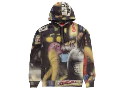 Pre-owned Supreme Men's  Lady Pink Hooded Sweatshirt