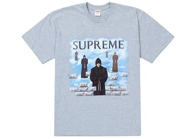 Pre-owned Supreme Men's  Levitation Tee Shirt In Heather Grey