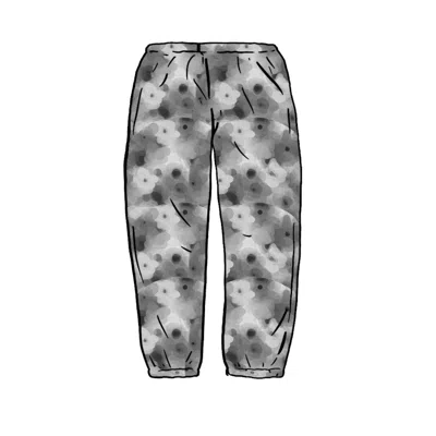 Pre-owned Supreme Men's  Liberty Floral Belted Pant In Black