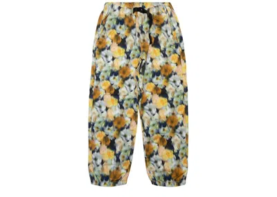 Pre-owned Supreme Men's  Liberty Floral Belted Pant In Yellow