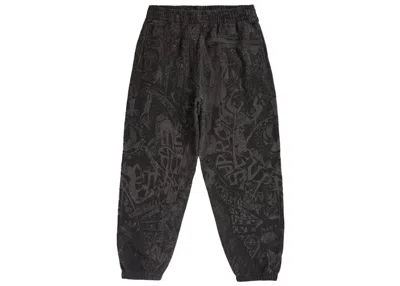 Pre-owned Supreme Men's  Liberty Sweatpant In Washed Black