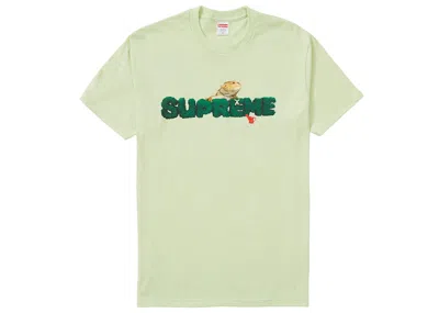 Pre-owned Supreme Men's  Lizard Tee Shirt In Pale Mint