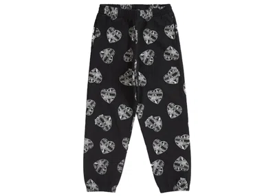 Pre-owned Supreme Men's  Love Cash Sweatpant In Black