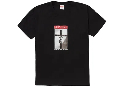 Pre-owned Supreme Men's  Loved By The Children Tee Shirt In Black