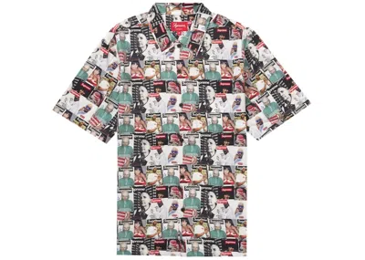 Pre-owned Supreme Men's  Magazine Short Sleeve Shirt