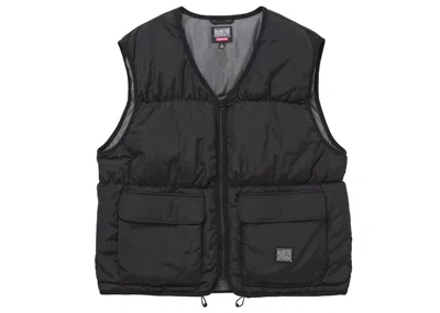 Pre-owned Supreme Men's  Marithé + François Girbaud Down Puffer Vest In Black