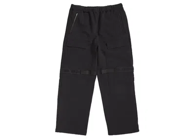 Pre-owned Supreme Men's  Marithé + François Girbaud Shuttle Tape Cargo Sweatpant In Black