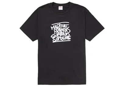 Pre-owned Supreme Men's  Marithé + François Girbaud Tee Shirt In Black