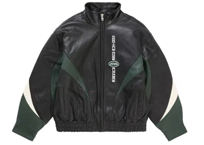 Pre-owned Supreme Men's  Martine Rose Leather Jacket In Black
