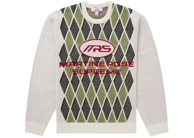Pre-owned Supreme Men's  Martine Rose Sweater In Stone