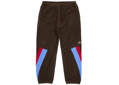 Pre-owned Supreme Men's  Martine Rose Velour Track Pant In Brown
