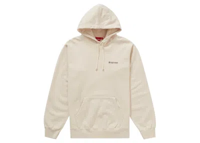 Pre-owned Supreme Men's  Mary Hooded Sweatshirt In Natural In Brown