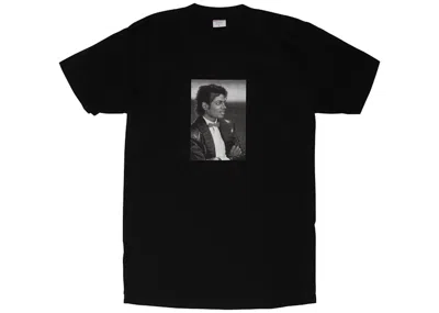Pre-owned Supreme Men's  Michael Jackson Tee Shirt In Black