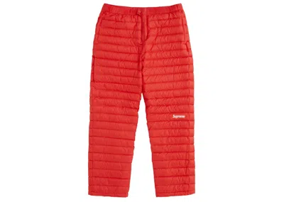 Pre-owned Supreme Men's  Micro Down Pant (fw24) In Orange