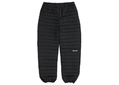 Pre-owned Supreme Men's  Micro Down Pant In Black
