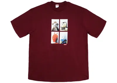 Pre-owned Supreme Men's  Mike Kelley Ahhyouth! Tee Shirt In Burgundy