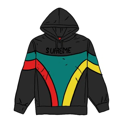 Pre-owned Supreme Men's  Milan Hooded Sweatshirt In Black