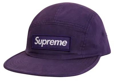 Pre-owned Supreme Men's  Military Camp Cap In Purple