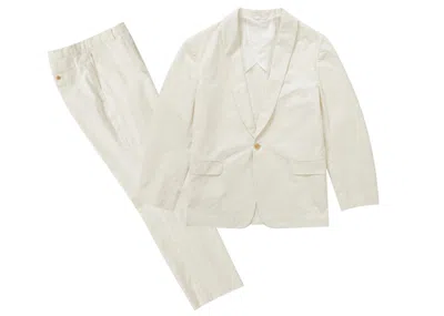 Pre-owned Supreme Men's  Mm6 Maison Margiela Washed Cotton Suit In Cream