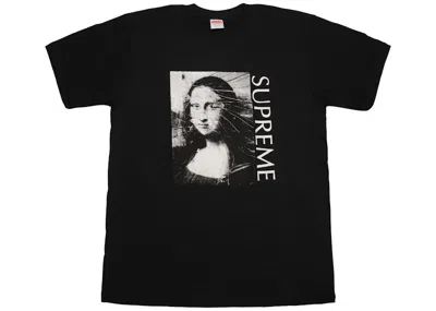 Pre-owned Supreme Men's  Mona Lisa Tee Shirt In Black