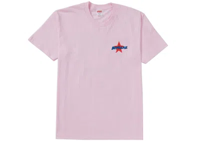 Pre-owned Supreme Men's  Money Power Respect Tee Shirt In Light Pink
