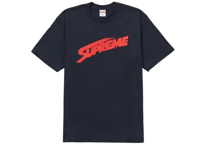 Pre-owned Supreme Men's  Mont Blanc Tee Shirt In Navy Blue