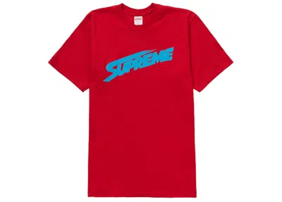 Pre-owned Supreme Men's  Mont Blanc Tee Shirt In Red