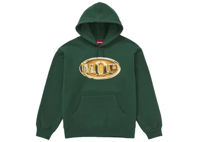 Pre-owned Supreme Men's  M.o.p. Hooded Sweatshirt In Dark Green