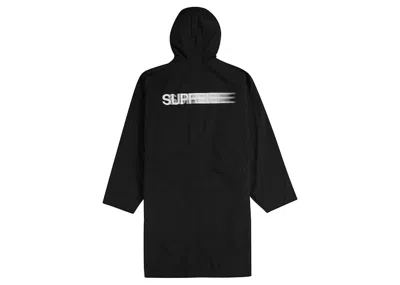 Pre-owned Supreme Men's  Motion Logo Lightweight Parka Jacket In Black