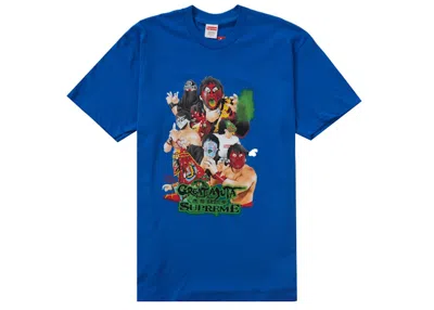 Pre-owned Supreme Men's  Muta Tee Shirt In Royal In Blue