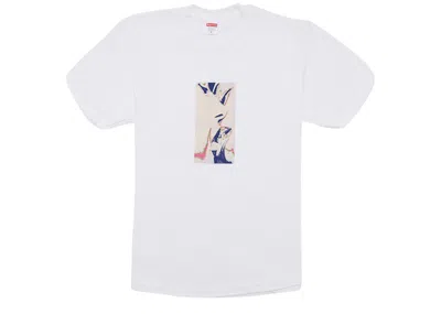 Pre-owned Supreme Men's  My Bloody Valentine Glider Tee Shirt In White