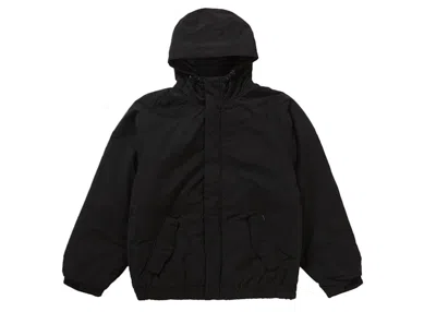Pre-owned Supreme Men's  Needlepoint Hooded Jacket In Black