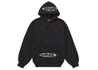 Pre-owned Supreme Men's  New World Order Hooded Sweatshirt In Black