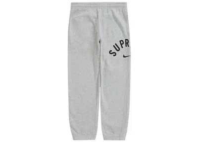 Pre-owned Supreme Men's  Nike Arc Sweatpant In Heather Grey