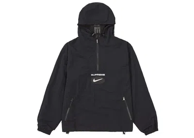 Pre-owned Supreme Men's  Nike Jewel Reversible Ripstop Anorak In Jacket Black
