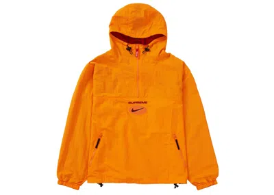 Pre-owned Supreme Men's  Nike Jewel Reversible Ripstop Anorak In Jacket Orange